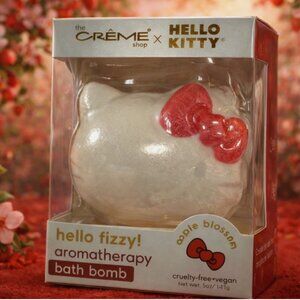 The Crème Shop x Hello Kitty Bath Bomb Apple Blossom- Limited Edition